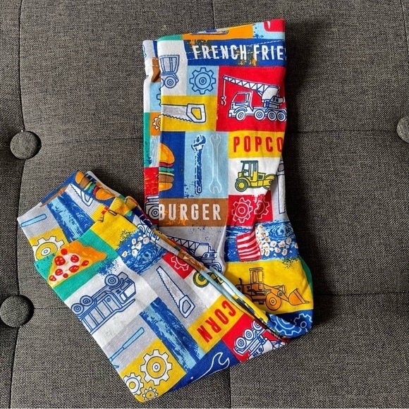 New Boys Truck Pajamas Set  6-9, 9-12, 12-18 months - Picture 4 of 8